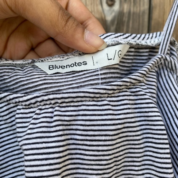 Bluenotes Striped Body Suit - Picture 2 of 5
